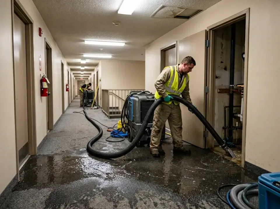 multi-unit-apartment-hallway-f-005 — frequently asked questions, Emergency Burst Pipe Water Extraction & Removal in Cape St.…